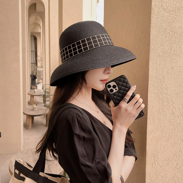 Пролетно-лятна дамска слънцезащитна шапка 