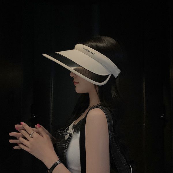 Слънцезащитна дамска козирка в два цвята