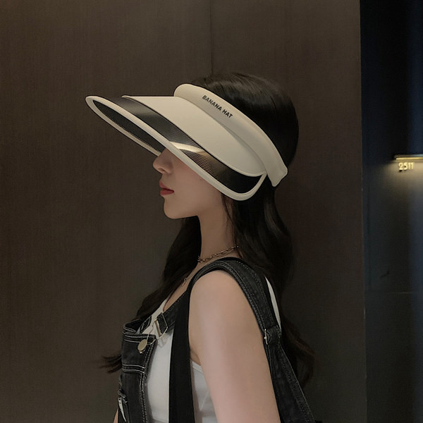 Слънцезащитна дамска козирка в два цвята