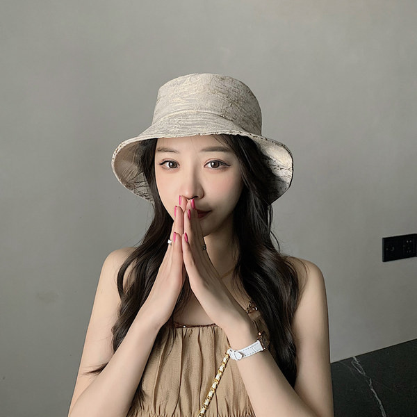 Лятна слънцезащитна дамска шапка тип рибарска