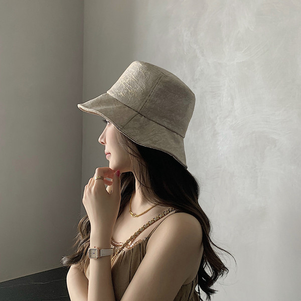 Лятна слънцезащитна дамска шапка тип рибарска