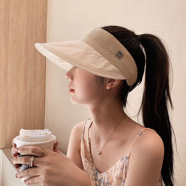 Дамска слънцезащитна шапка с широка периферия