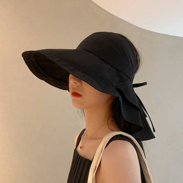 Laia äärega päikesekaitsemüts naistele