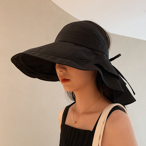 Laia äärega päikesekaitsemüts naistele