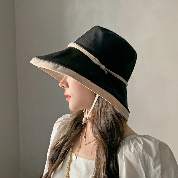 Laia äärega vabaaja müts - sobib suveks