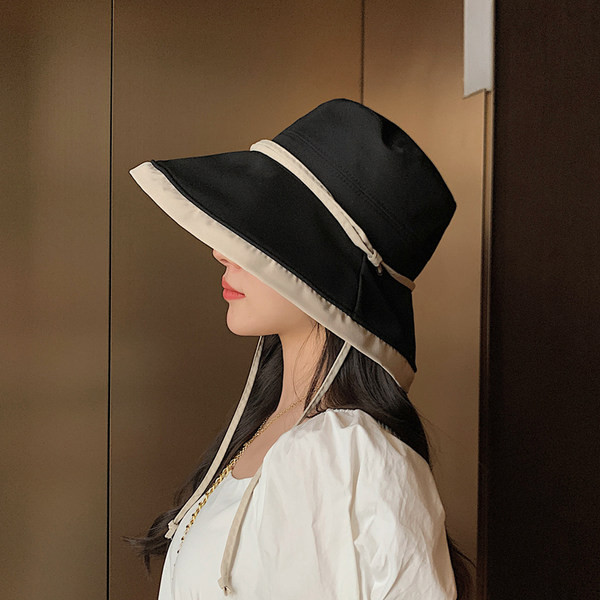 Laia äärega vabaaja müts - sobib suveks