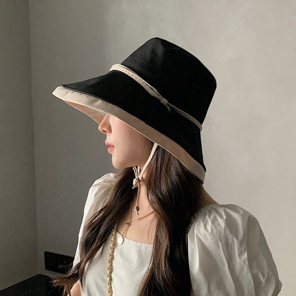 Laia äärega vabaaja müts - sobib suveks