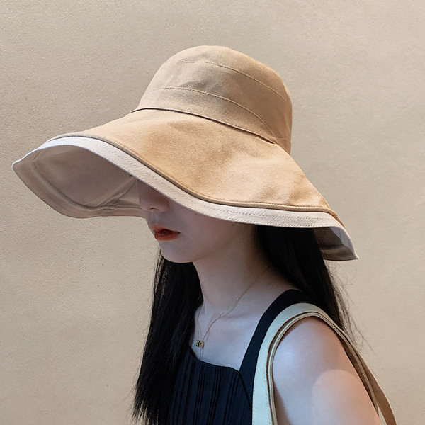 Ženski šešir za sunčanje s velikim obodom