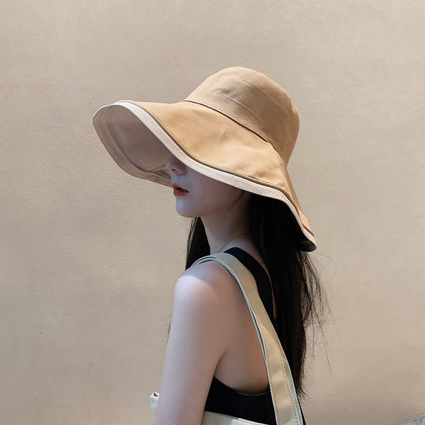 Ženski šešir za sunčanje s velikim obodom