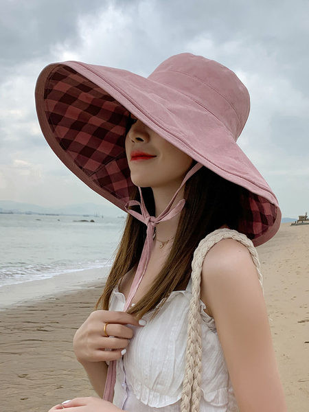 Moderan ženski šešir s UV zaštitom i širokim obodom