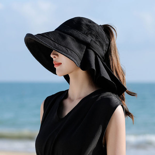 Laia äärega naiste suvine müts