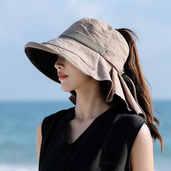 Laia äärega naiste suvine müts