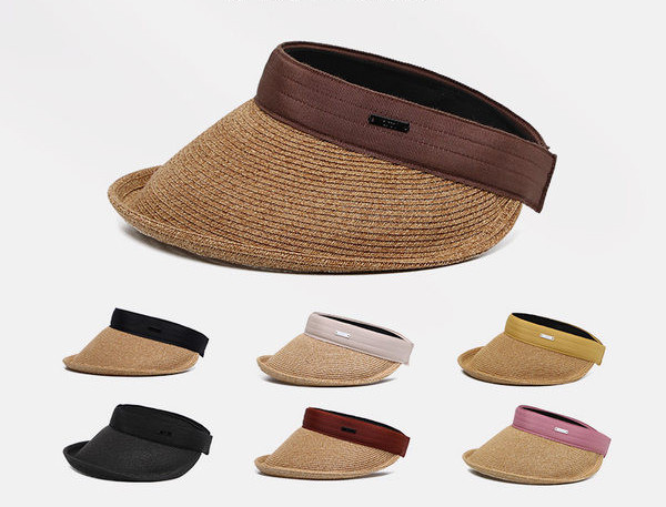 Slamnati vizir s UV zaštitom