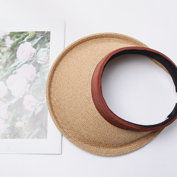 Slamnati vizir s UV zaštitom