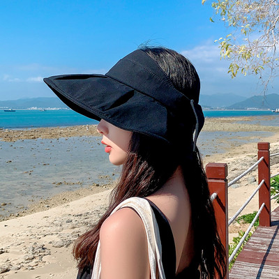 Ženska kapa za sunčanje sa šilterom i trakom