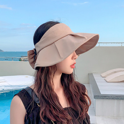 Ženska kapa za sunčanje sa šilterom i trakom