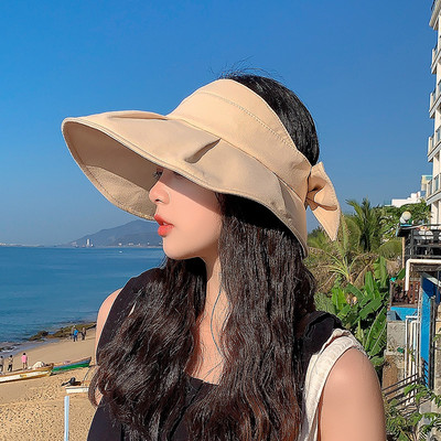 Ženska kapa za sunčanje sa šilterom i trakom