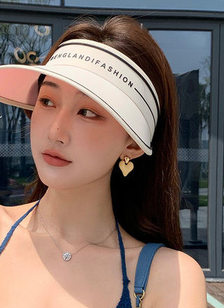 Ljetni vizir s natpisom i UV zaštitom