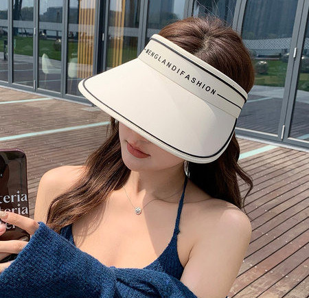 Ljetni vizir s natpisom i UV zaštitom