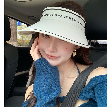 Ljetni vizir s natpisom i UV zaštitom