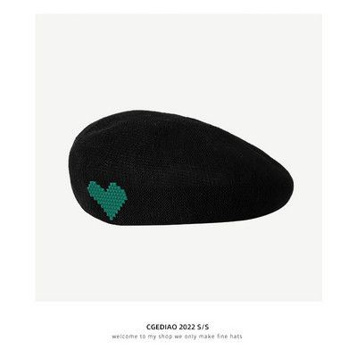 Μοντέρνο γυναικείο καπέλο - μπερέ τύπου