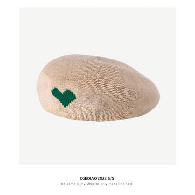 Μοντέρνο γυναικείο καπέλο - μπερέ τύπου