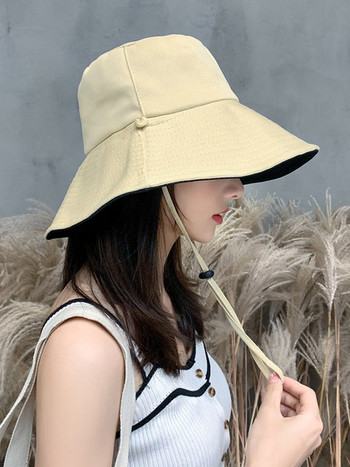 Текстилна дамска шапка тип рибарска - много цветове