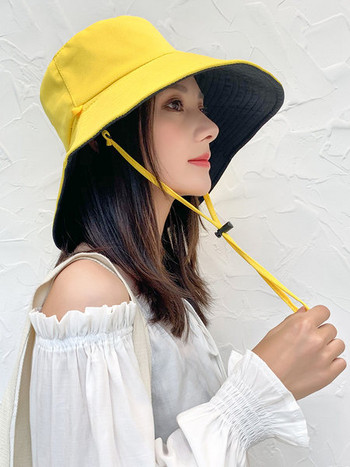 Γυναικείο υφασμάτινο καπέλο - πολλά χρώματα