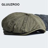 Μοντέρνο ανδρικό καπέλο τύπου μπερέ - στυλ ρετρό