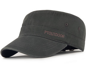 Ανδρικό καπέλο casual με κέντημα και γείσο