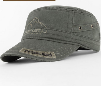 Ανδρικό καπέλο casual με κέντημα και γείσο