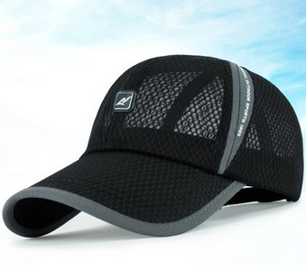 Ανδρικό δικτυωτό καπέλο casual με γείσο