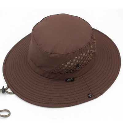 Αντηλιακό ανδρικό καπέλο με μεγάλη περιφέρια