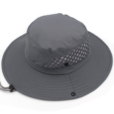 Αντηλιακό ανδρικό καπέλο με μεγάλη περιφέρια