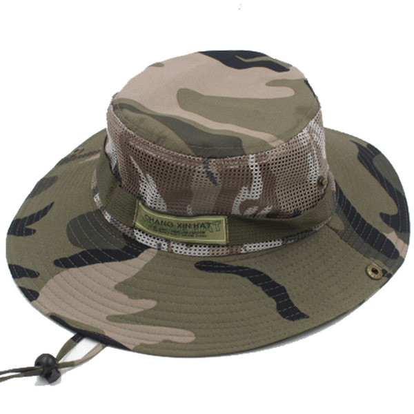 Αντηλιακό ανδρικό καπέλο με μεγάλη περιφέρια