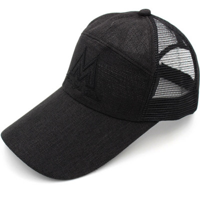 Ανδρικό καπέλο με κέντημα και πλέγμα