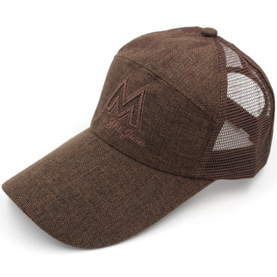 Ανδρικό καπέλο με κέντημα και πλέγμα