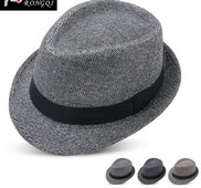 Μοντέρνο ανδρικό καπέλο με μεγάλη περιφέρια - ρετρό στυλ