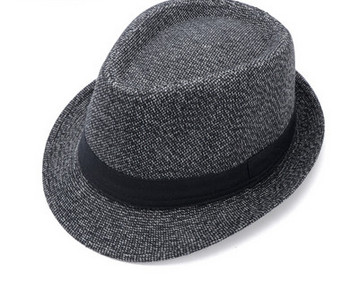 Μοντέρνο ανδρικό καπέλο με μεγάλη περιφέρια - ρετρό στυλ