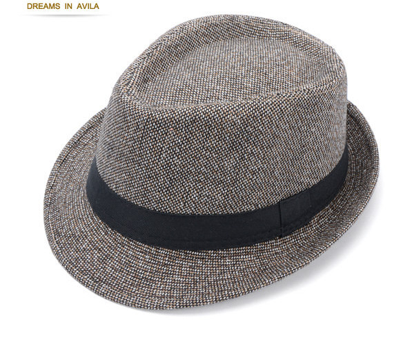 Μοντέρνο ανδρικό καπέλο με μεγάλη περιφέρια - ρετρό στυλ
