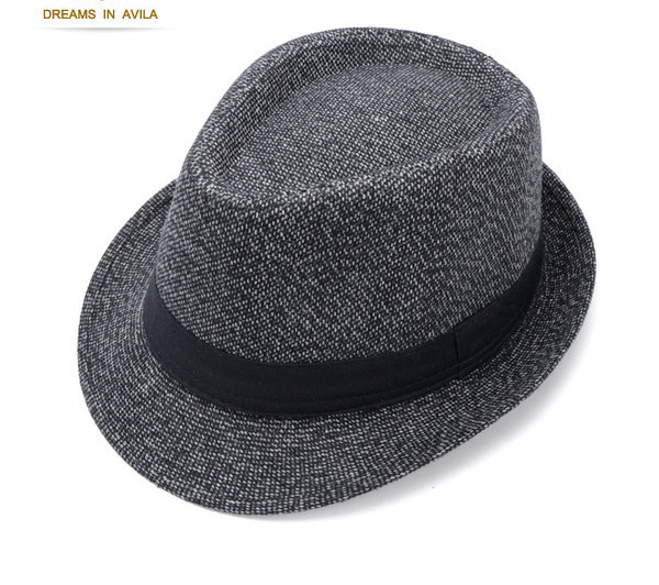 Μοντέρνο ανδρικό καπέλο με μεγάλη περιφέρια - ρετρό στυλ