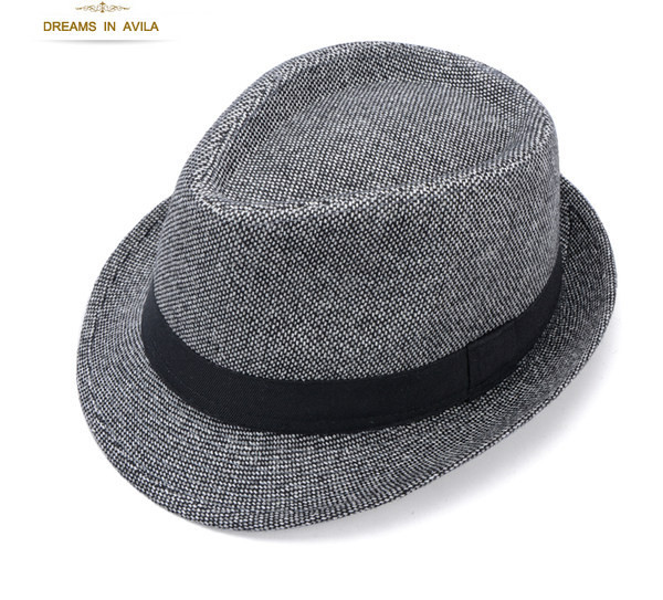 Μοντέρνο ανδρικό καπέλο με μεγάλη περιφέρια - ρετρό στυλ
