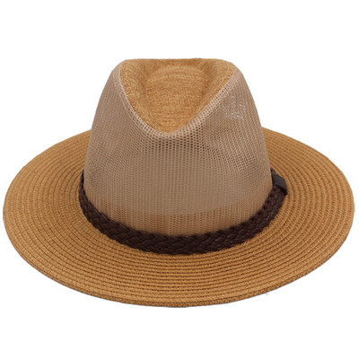 Μοντέρνο ανδρικό καλοκαιρινό καπέλο με μεγάλη περιφέρια