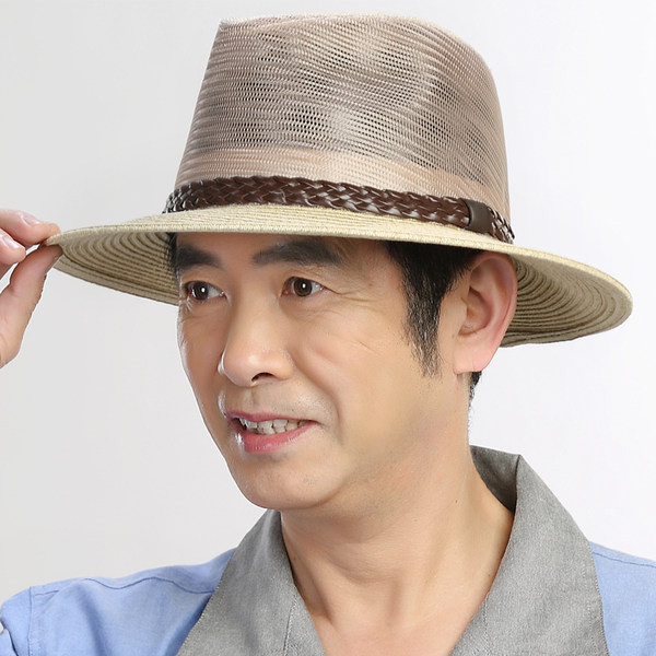 Μοντέρνο ανδρικό καλοκαιρινό καπέλο με μεγάλη περιφέρια