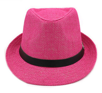 Модерна мъжка сламена шапка в няколко цвята
