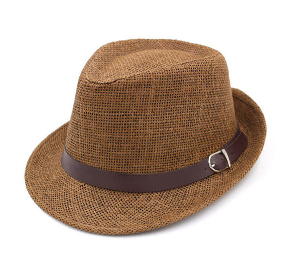 Moodne meeste õlgkübar mitmes värvitoonis