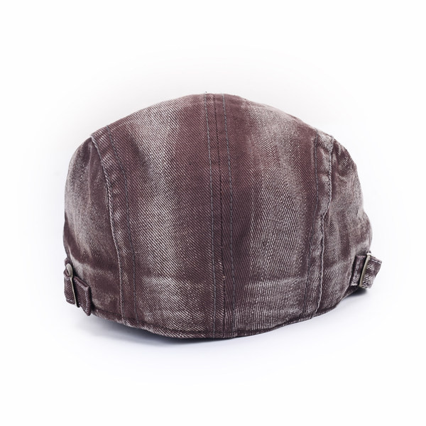 Νέο ανδρικό τζιν καπέλο με κεντητική επιγραφή