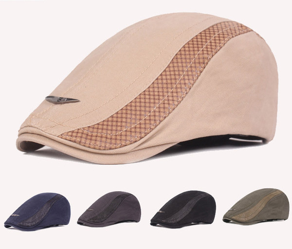 Ανδρικό καπέλο με μεταλλική διακόσμηση - πολλά χρώματα