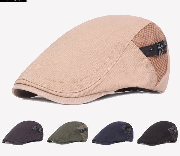 Ανδρικό υφασμάτινο καπέλο τύπου μπερέ