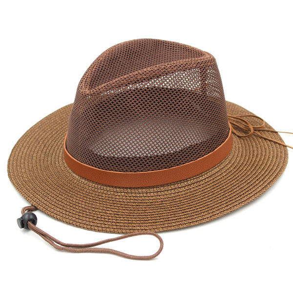 Καλοκαιρινό ανδρικό καπέλο με διχτυωτό μέρος